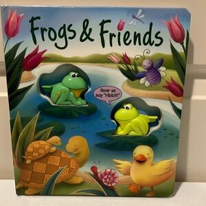 EUC Frogs & Friends Readers Digest Children’s Books Frogs say ribbit